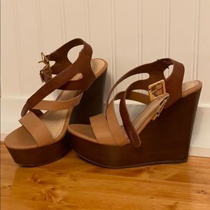 Wooden Platform Wedges